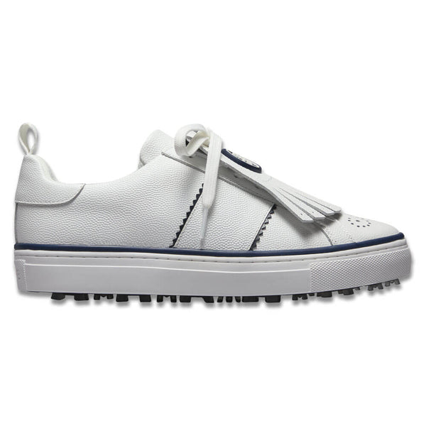 Gfore Durf Saddle Stripe Leather Golf Shoes Snow/Twilight - SP25 Women