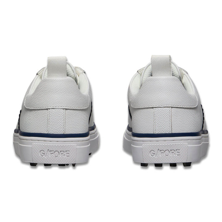 Gfore Durf Saddle Stripe Leather Golf Shoes Snow/Twilight - SP25 Women