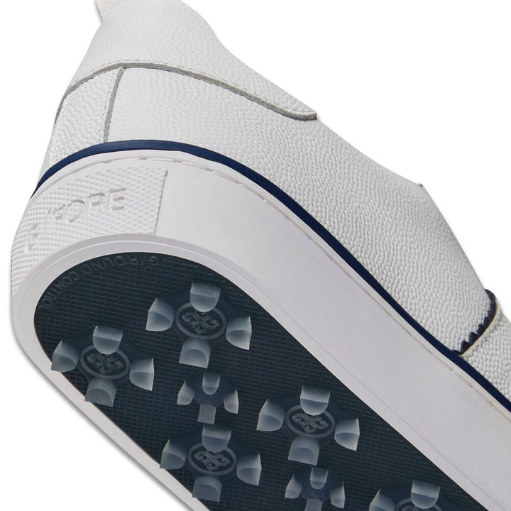 Gfore Durf Saddle Stripe Leather Golf Shoes Snow/Twilight - SP25 Women