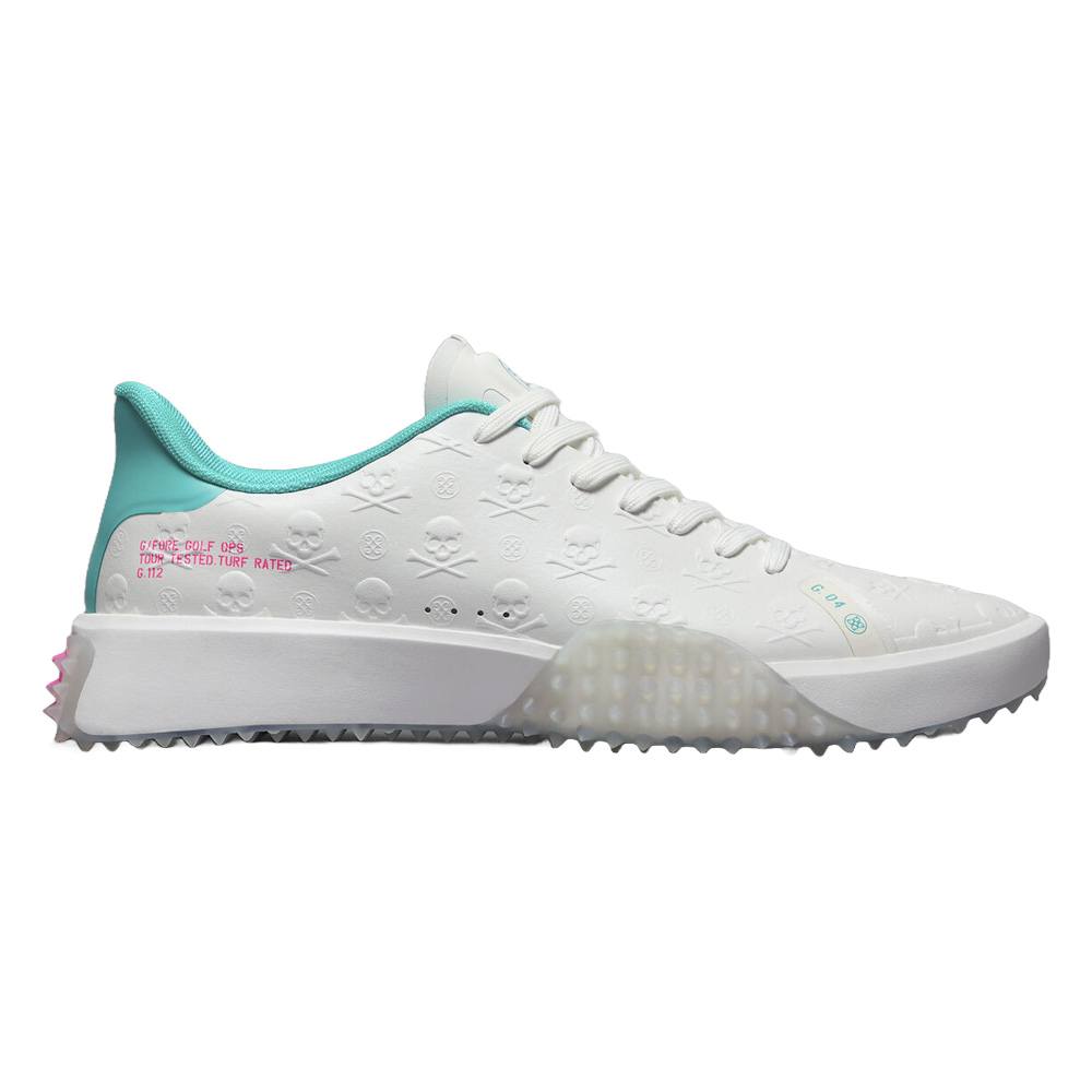 Gfore G.112 Embossed Skull & Tees Spikeless Golf Shoes Snow/Sardinia - SP25