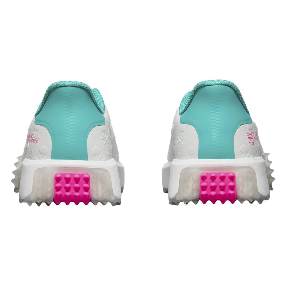 Gfore G.112 Embossed Skull & Tees Spikeless Golf Shoes Snow/Sardinia - SP25