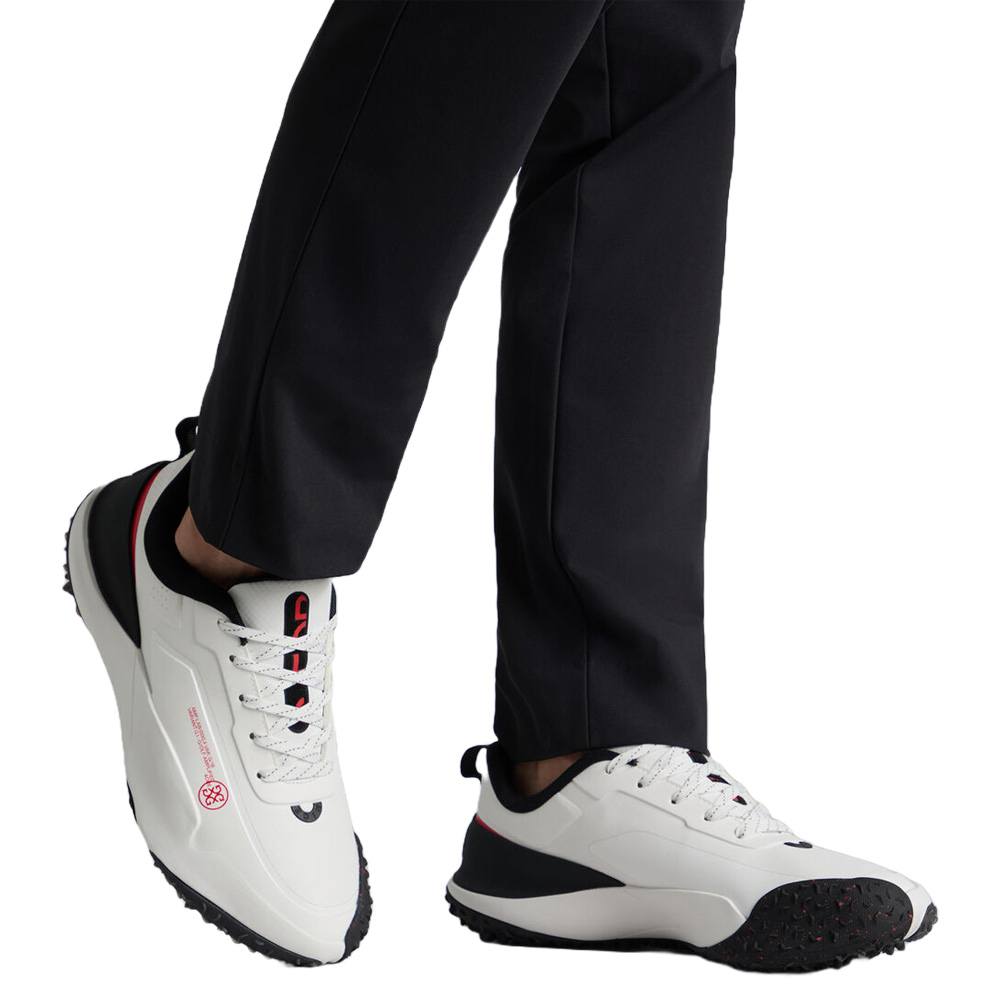Gfore G/18 Spikeless Golf Shoes Snow/Onyx - SP25