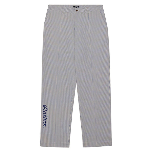 Malbon Cannes Pleated Trouser Golf Pants Blue - SS25