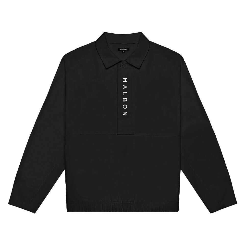 Malbon Club Golf Pullover Black - SS25 Men – Golfio