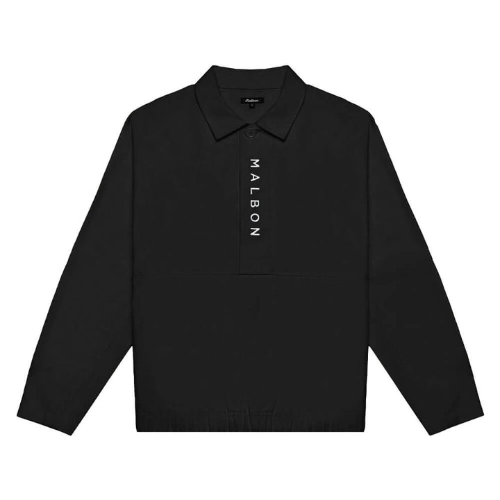 Malbon Club Golf Pullover Black - SS25 Men