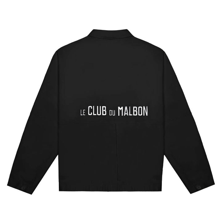 Malbon Club Golf Pullover Black - SS25 Men