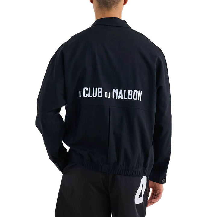 Malbon Club Golf Pullover Black - SS25 Men