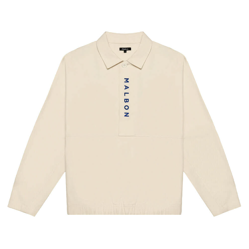 スウェット・トレーナー Malbon Golf Fall Basic Base Layer BEGIE MAN M4321PIN02BEI Malbon Golf - COLLEGIATE QUARTER ZIP | HBX - Globally