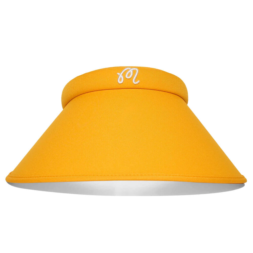 Malbon Claire Golf Visor Gold - SS25 Women