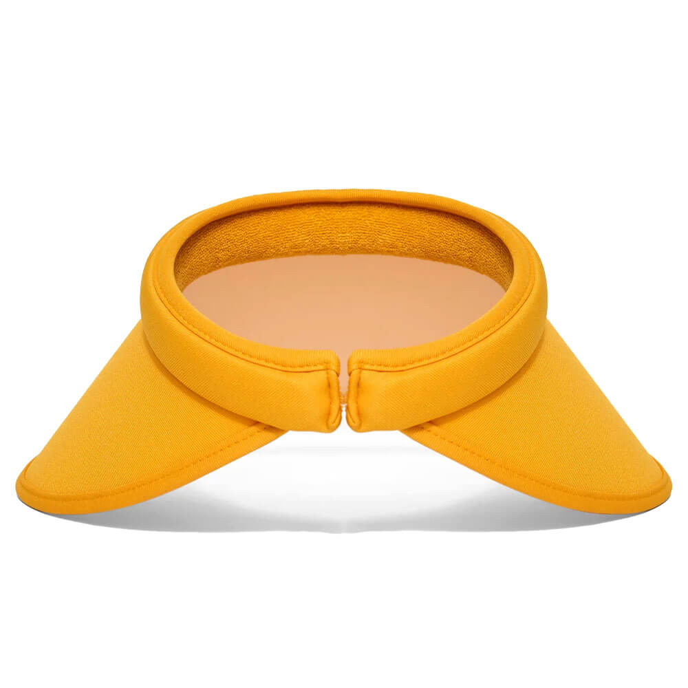 Malbon Claire Golf Visor Gold - SS25 Women