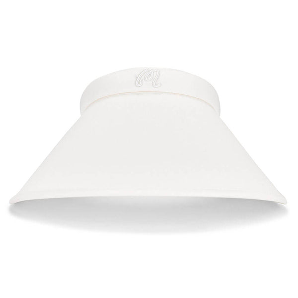 Malbon Claire Golf Visor Ivory - SS25 Women
