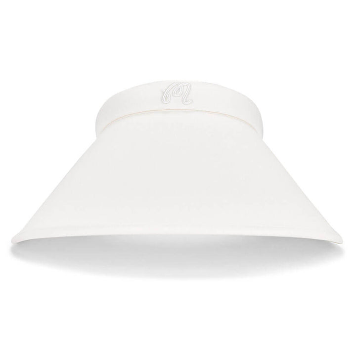 Malbon Claire Golf Visor Ivory - SS25 Women