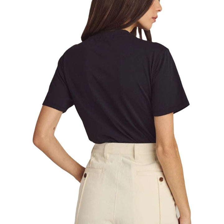 Malbon Cosette Golf T-Shirt Black - SS25 Women