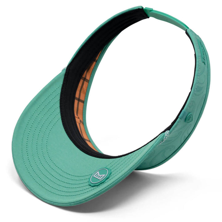 Melin Coast Links Hydro Golf Visor Neon Aqua - SP25