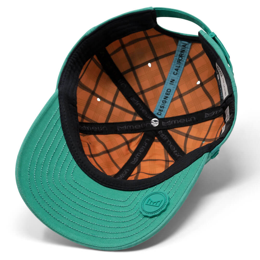 Melin The Legend Links Hydro Golf Cap Neon Aqua - SP25