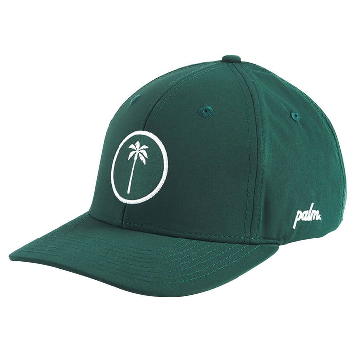 Palm Golf Local Performance Snapback Golf Cap Green - SS25 Men