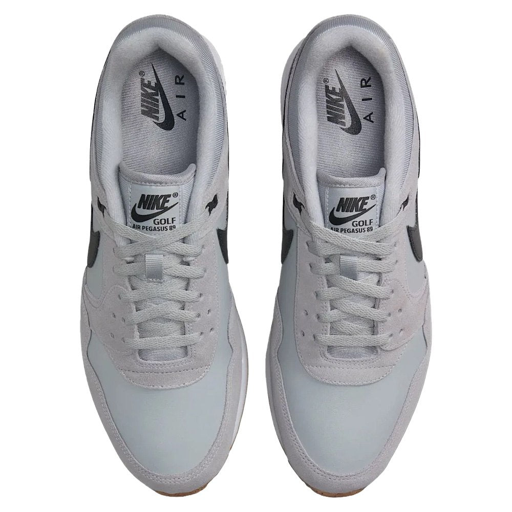 Nike Air Pegasus '89 Spikeless Golf Shoes Wolf Grey/White/Gum Medium Brown/Anthracite - FW25 Unisex