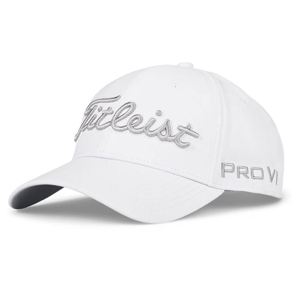 Titleist Tour Performance Golf Cap White/Gray - 25 Men