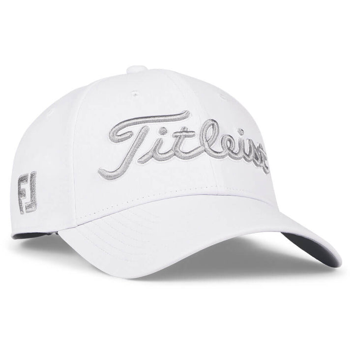Titleist Tour Performance Golf Cap White/Gray - 25 Men