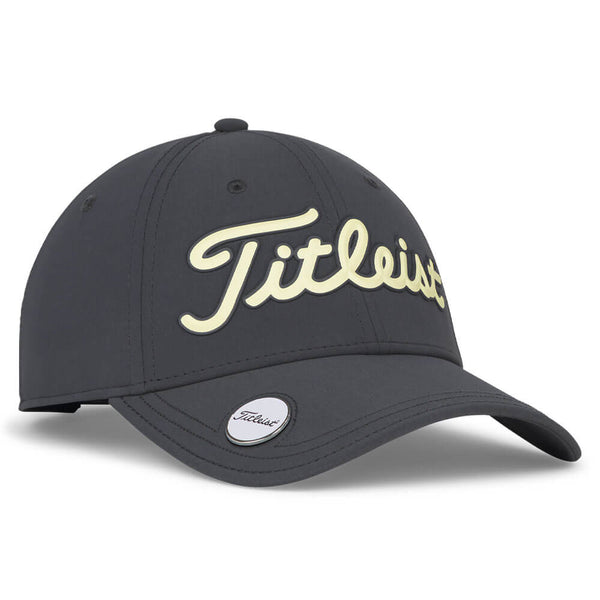 Titleist Tour Players Performance Ball Marker Golf Cap Charcoal/Lemon - 25 Women