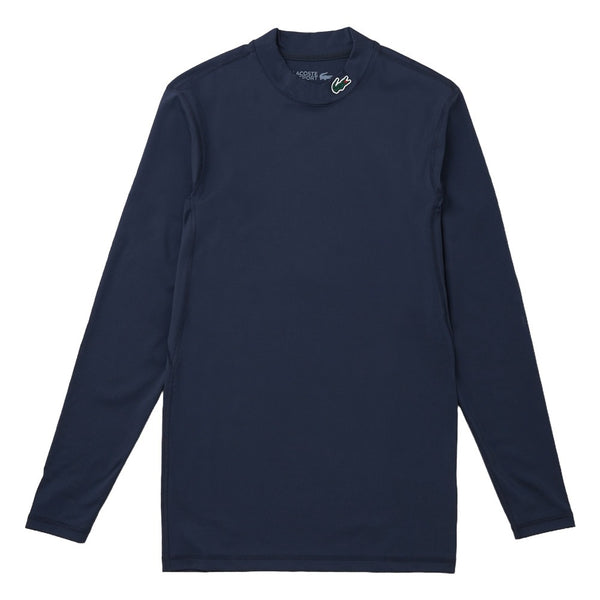 Lacoste Sport Longsleeve Tight Fit Golf Shirt Navy - SS23 Men