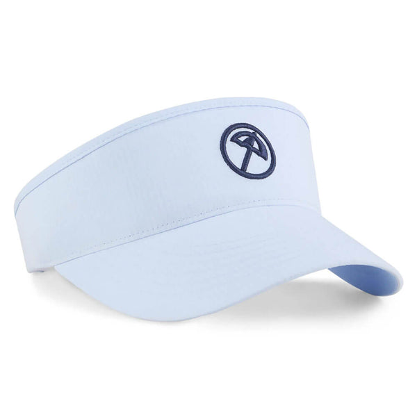PUMA AP Seersucker Golf Visor Zen Blue - SS25 Women