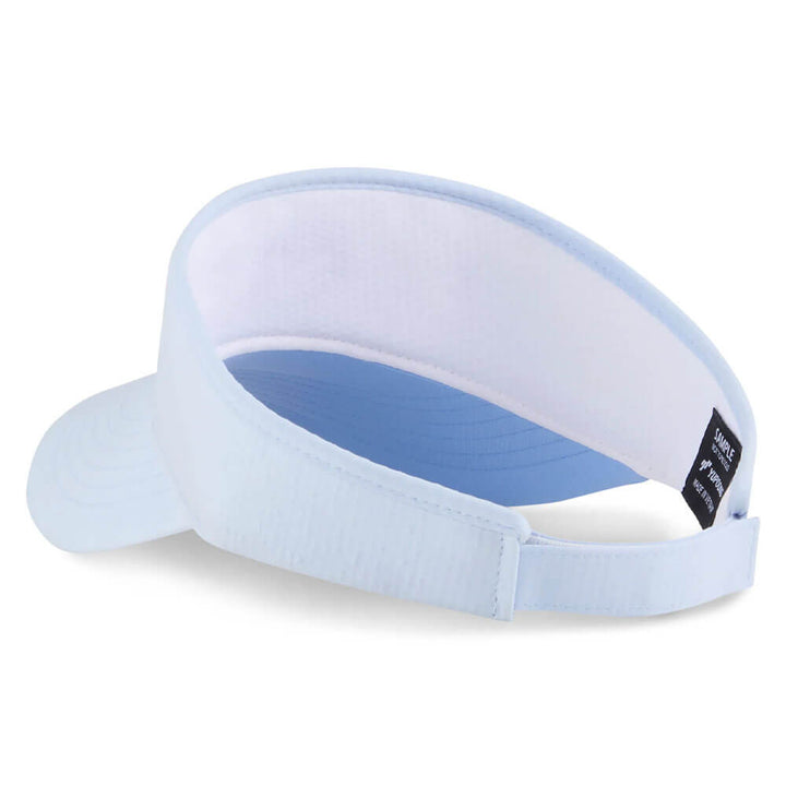 PUMA AP Seersucker Golf Visor Zen Blue - SS25 Women
