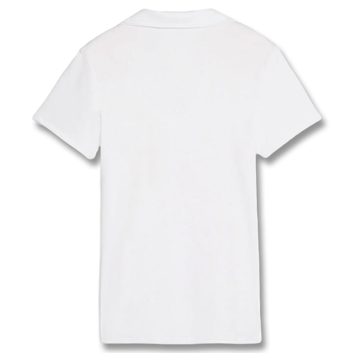 PUMA CLOUDSPUN Piped Golf Polo White Glow - SS25 Women