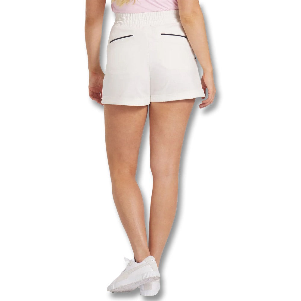 PUMA AP Solid Golf Shorts Warm White - SS25 Women