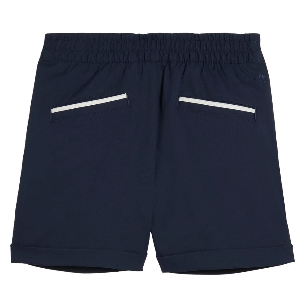PUMA AP Solid Golf Shorts Deep Navy - SS25 Women
