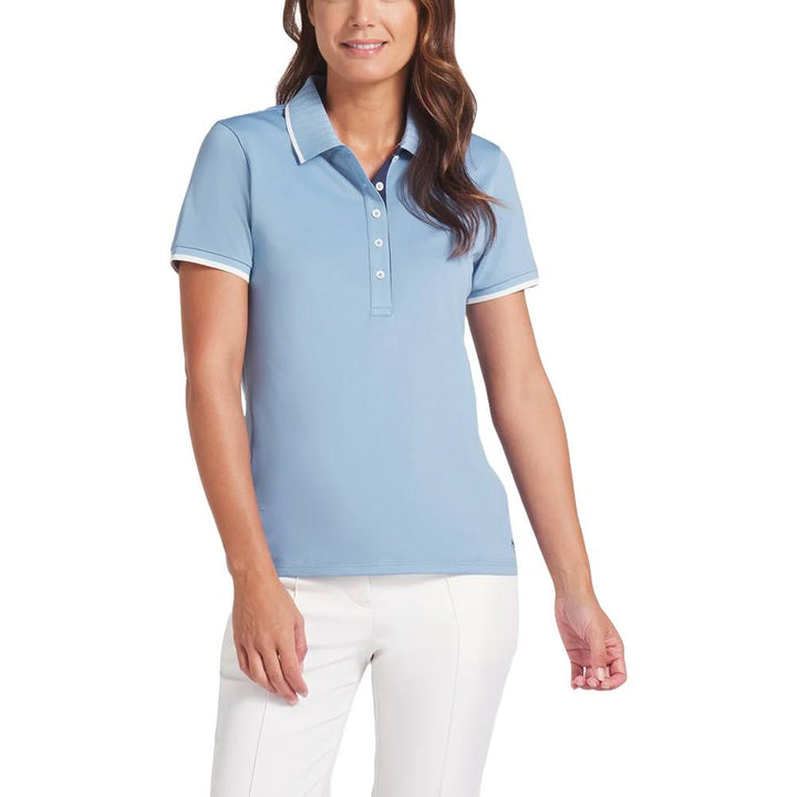 PUMA AP Pique Golf Polo Zen Blue - SS25 Women