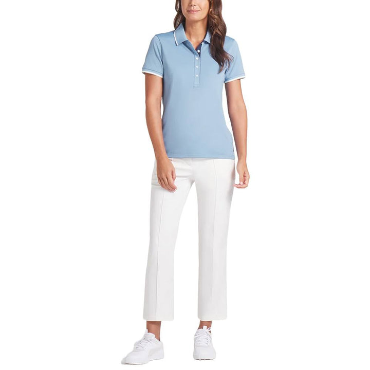 PUMA AP Pique Golf Polo Zen Blue - SS25 Women