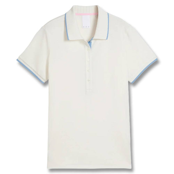 PUMA AP Pique Golf Polo Warm White - SS25 Women