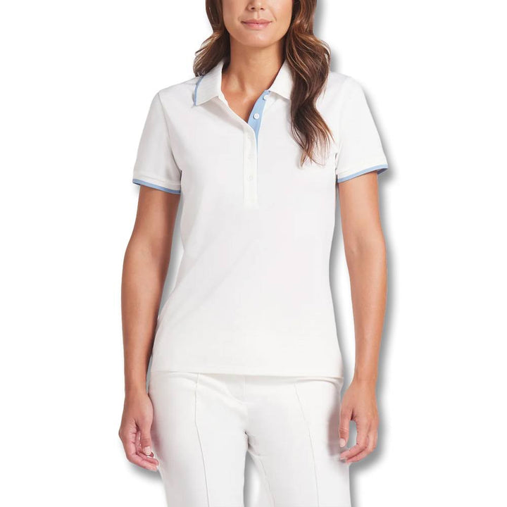 PUMA AP Pique Golf Polo Warm White - SS25 Women
