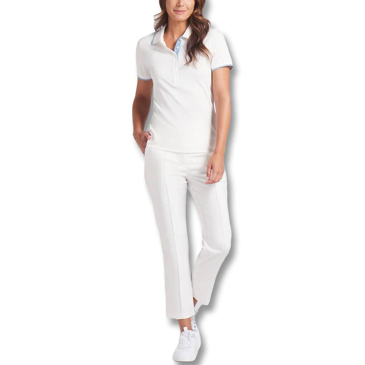 PUMA AP Pique Golf Polo Warm White - SS25 Women