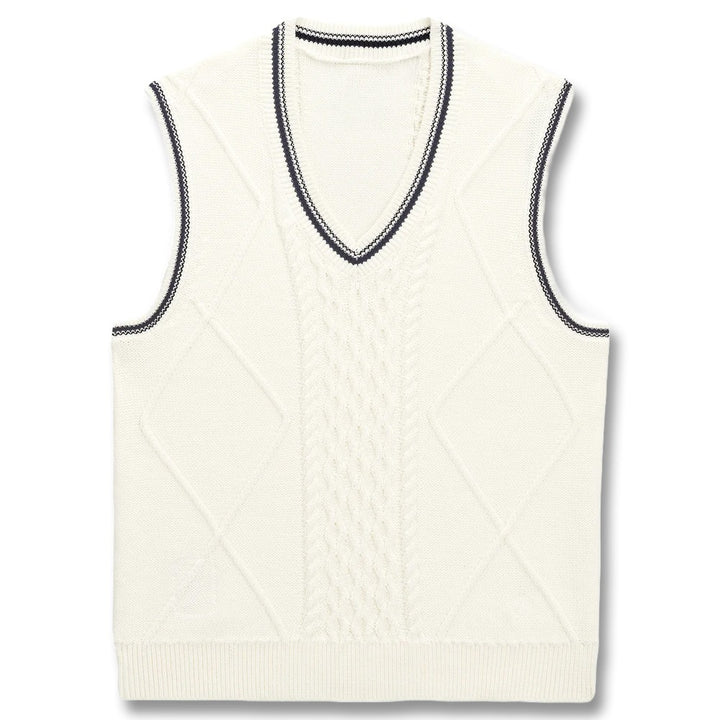 PUMA AP Sweater Golf Vest Warm White - SS25 Women