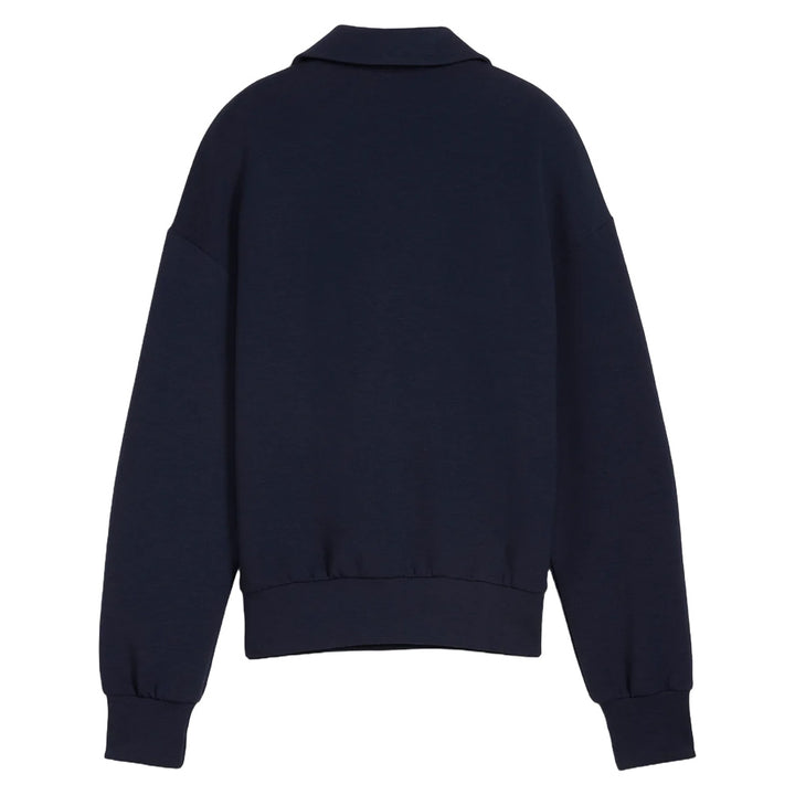 PUMA AP Collared 1/4 Zip Golf Pullover Deep Navy - SS25 Women