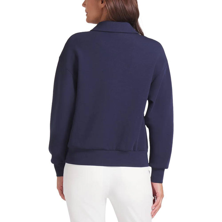 PUMA AP Collared 1/4 Zip Golf Pullover Deep Navy - SS25 Women