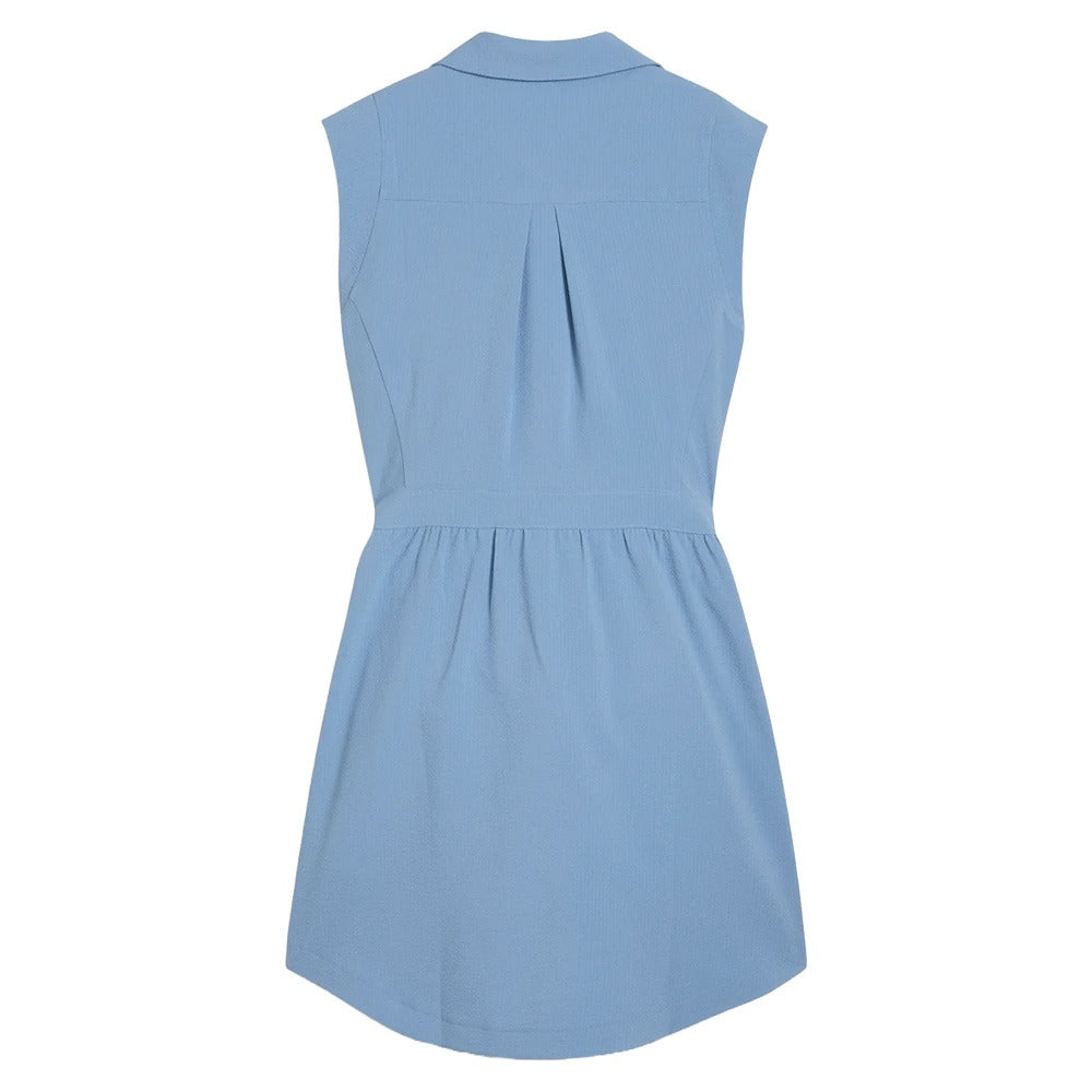 PUMA AP Seersucker Golf Dress Zen Blue - SS25 Women PUMA AP Seersucker Golf Dress Zen Blue - SS25 Women