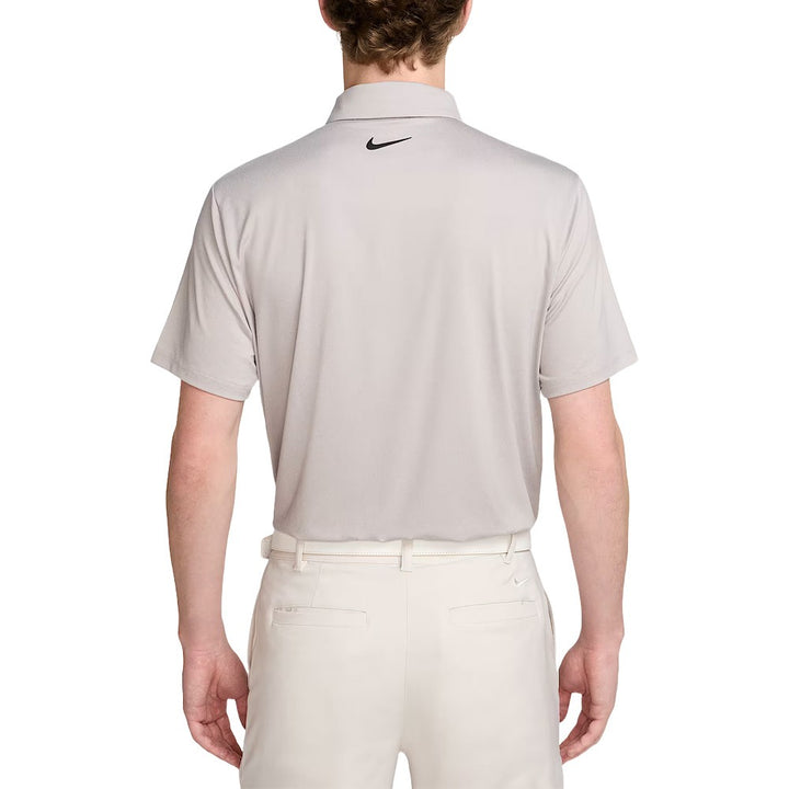 Nike Dri-FIT Tour Heathered Golf Polo College Grey/Black - FW25 Men