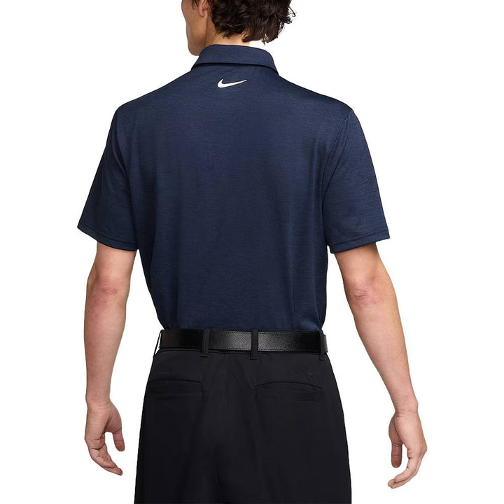 Nike Dri-FIT Tour Jacquard Golf Polo Midnight Navy/Black/White - FA25 Men