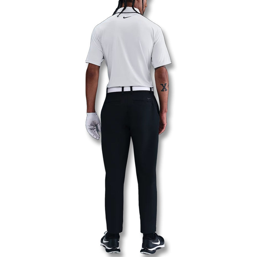 Nike Dri-FIT Tour Piping Golf Polo White/Black - FA25 Men