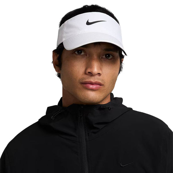 Nike Dri-FIT Ace Golf Visor White/Anthracite/Black - FW25 Men