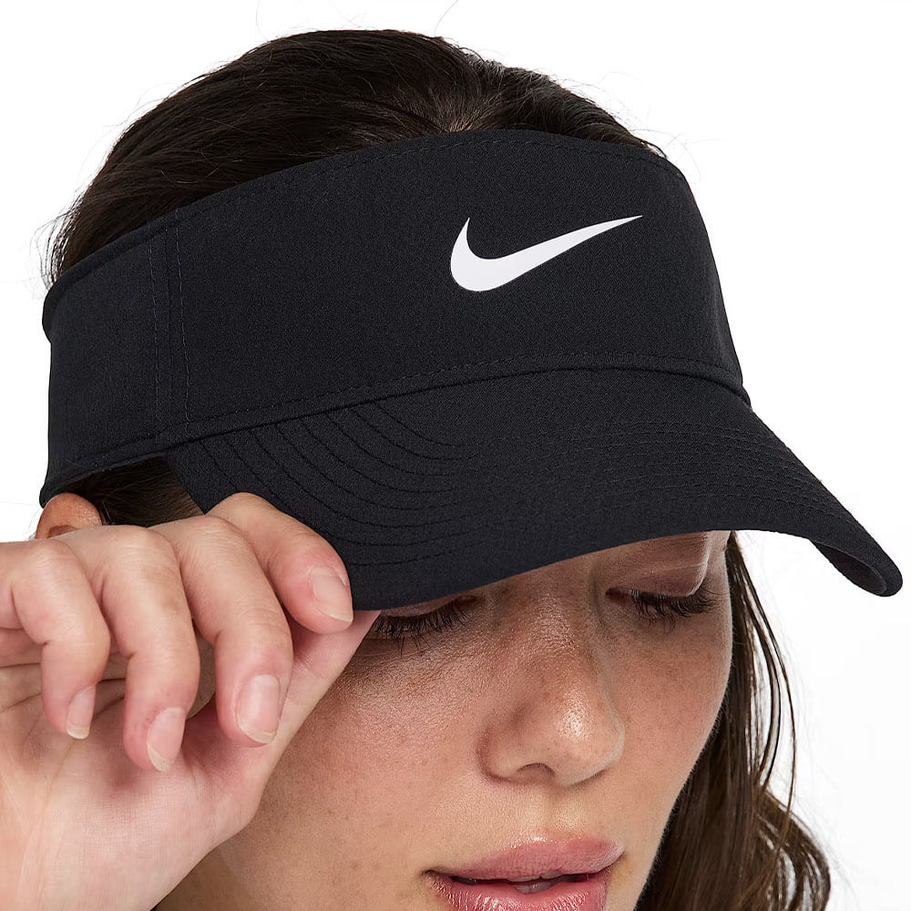 Nike Dri-FIT Ace Golf Visor Black/Anthracite/White - FW25 Men