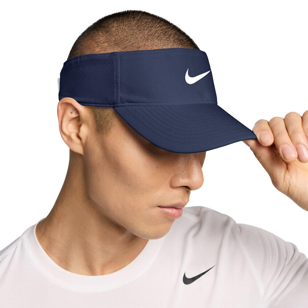 Nike Dri-FIT Ace Golf Visor Midnight Navy/Anthracite/White - FW25 Men