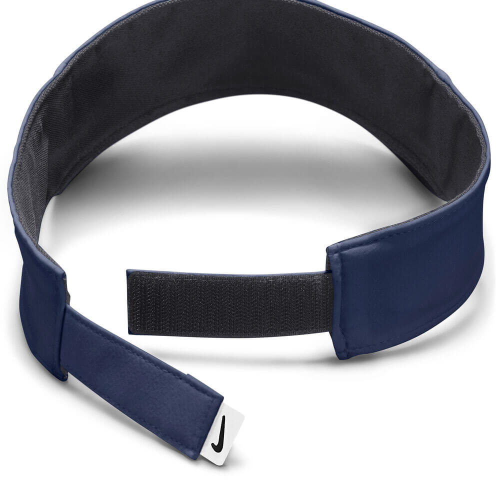 Nike Dri-FIT Ace Golf Visor Midnight Navy/Anthracite/White - FW25 Men