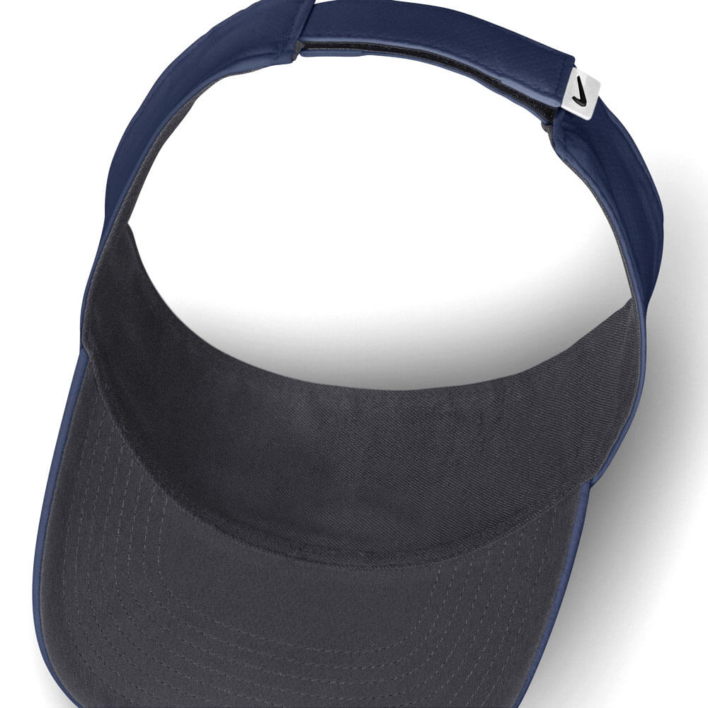 Nike Dri-FIT Ace Golf Visor Midnight Navy/Anthracite/White - FW25 Men