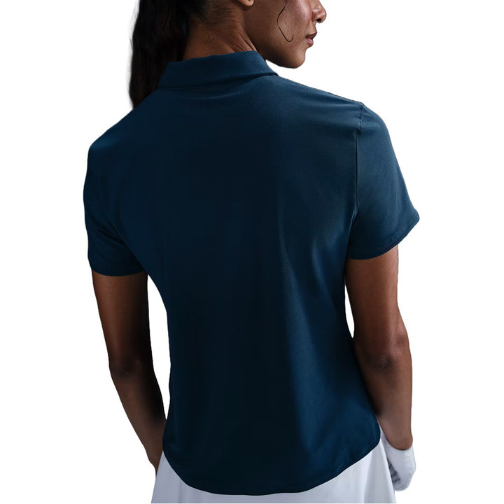 Nike Dri-FIT Victory Short-Sleeve Golf Polo Armory Navy/White - FA25 Women