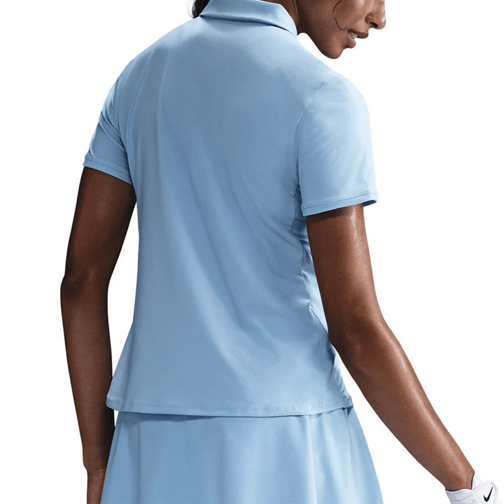 Nike Dri-FIT Victory Short-Sleeve Golf Polo Psychic Blue/White - SP25 Women