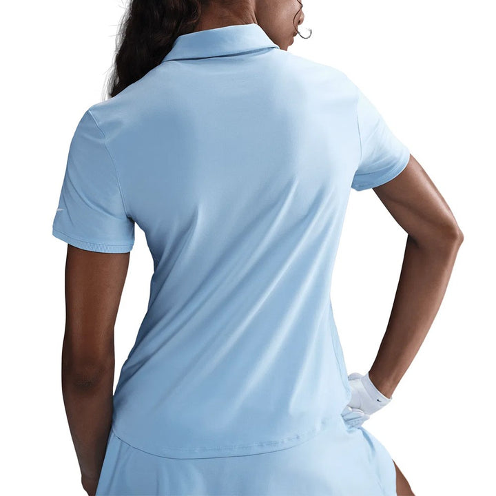 Nike Dri-FIT Victory Short-Sleeve Golf Polo Psychic Blue/White - SP25 Women